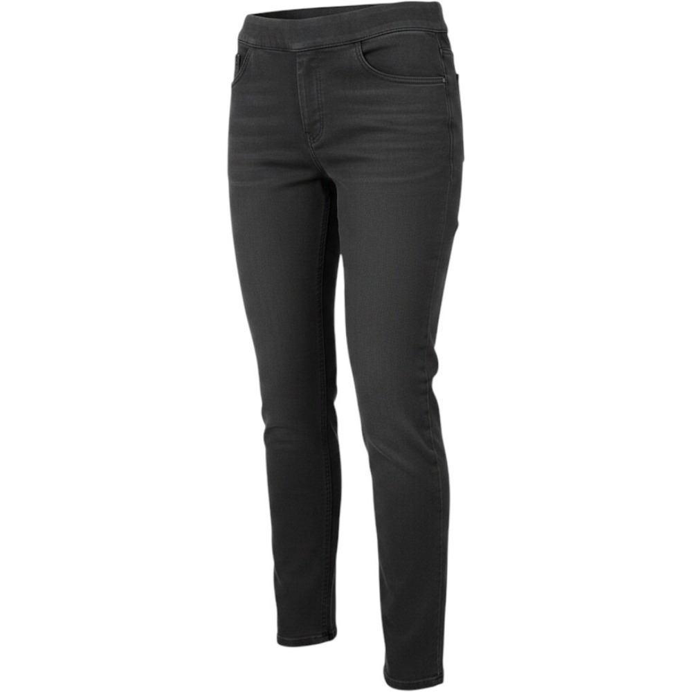 SPANX The Perfect Pant Charcoal Gray Ponte Knit Pull On Slim Ankle S/P